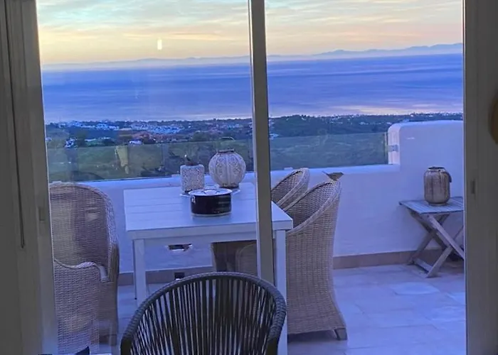 Spectacular Sea View La Mairena Golf & Paddle & Tennis Included Appartamento