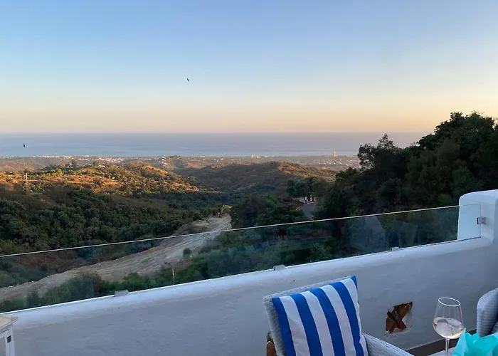 Spectacular Sea View La Mairena Golf & Paddle & Tennis Included